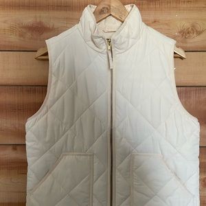 J Crew quilted puffer vest